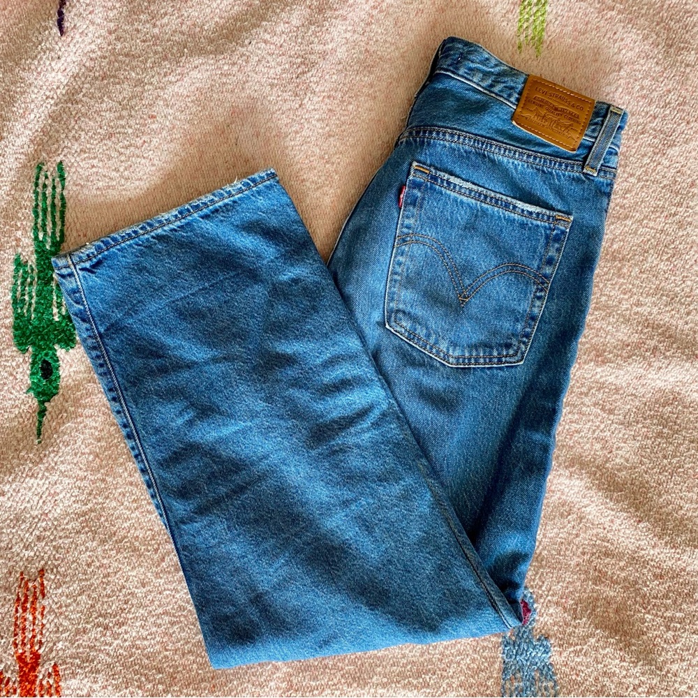 Levi’s Ribcage Straight Ankle Jean 30